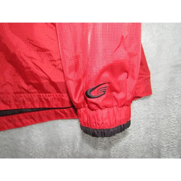 G-III Wisconsin Badgers Pullover Windbreaker Jacket 3XL Red NCAA Carl Banks - Picture 2 of 15